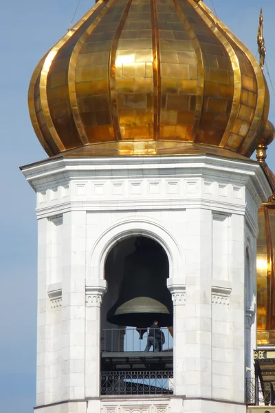 The great bell in the belfry of the Cathedral of Christ the Saviour, Moscow