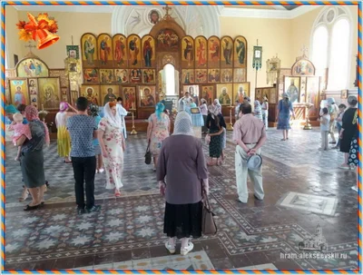 В нашем храме прошел молебен на начало учебного года