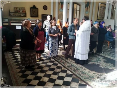 В нашем храме прошло первое Таинство Соборования