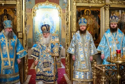 Митрополит Ташкентский и Узбекистанский Викентий возглавил престольные торжества Покровского академического храма Московской духовной академии