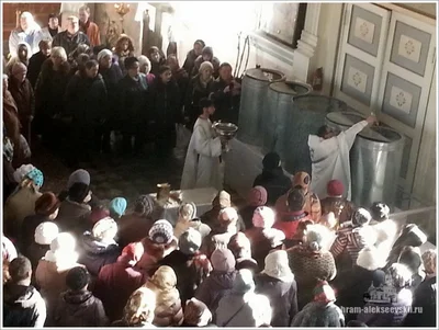 Божественная Литургия в великий праздник Крещения Господня