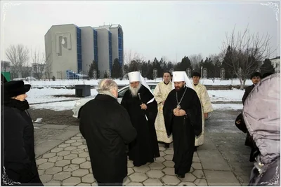 Митрополит Волоколамский Иларион (Алфеев) в Алексиевском Соборе