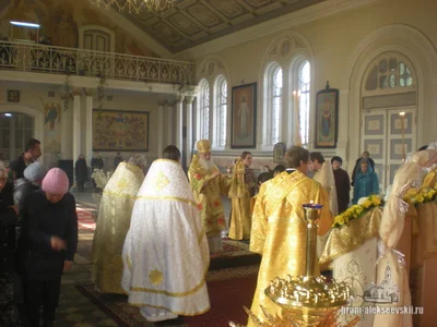 Память преподобного Саввы Освященного архипастырь почтил в Свято-Алексиевском соборе Самарканда