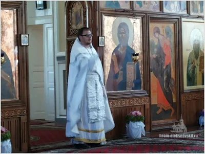 Божественная Литургия в праздник Вознесения Господня