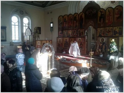 Божественная Литургия в великий праздник Крещения Господня