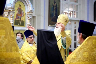 Первое соборное служение духовенства епархии после строгого карантина