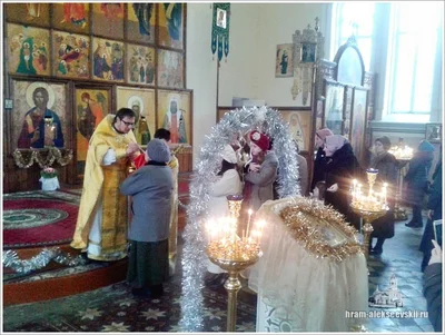 Праздничная литургия в честь Рождества Христова