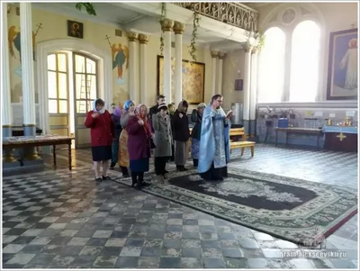 Праздник Благовещения в нашем храме