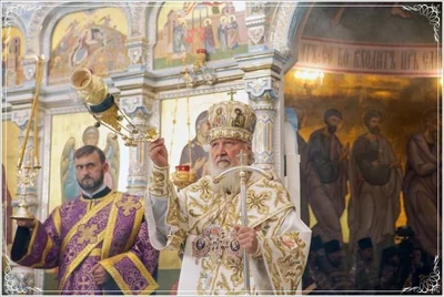 Патриарх Кирилл совершил великий чин освящения главного храма епархии и всего Среднеазиатского митрополичьего округа
