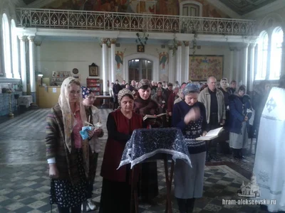 Таинство соборования в Великий Пост