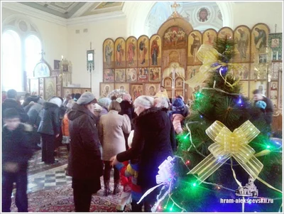 Праздничная литургия в честь Рождества Христова
