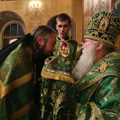 В день преставления преподобного Сергия Радонежского митрополит Ташкентский и Узбекистанский Викентий совершил Литургию в храме преподобного Иоанна Лествичника Московской духовной семинарии Троице-Сергиевой лавры