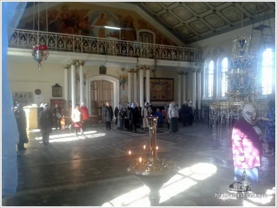 Праздник Благовещения в нашем храме