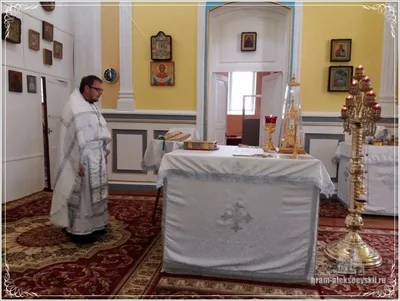 Литургия в честь праздника Вознесения Господня