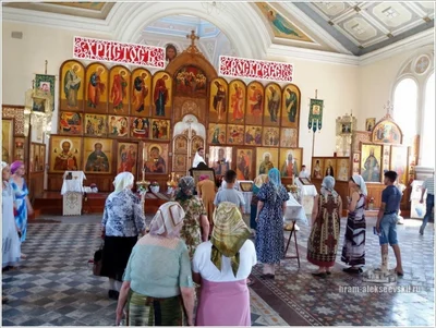 Божественная Литургия в праздник Вознесения Господня