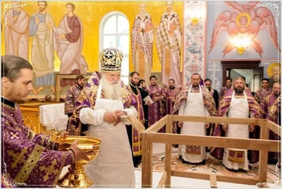 Патриарх Кирилл совершил великий чин освящения главного храма епархии и всего Среднеазиатского митрополичьего округа
