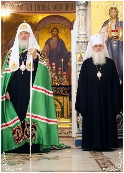 Патриарх Кирилл совершил великий чин освящения главного храма епархии и всего Среднеазиатского митрополичьего округа