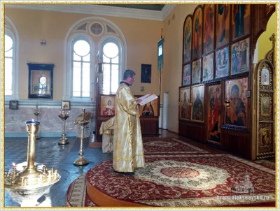 Престольный праздник в храме святителя Алексия, митрополита Московского и всея России чудотворца