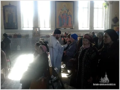 Соборование в Великий пост