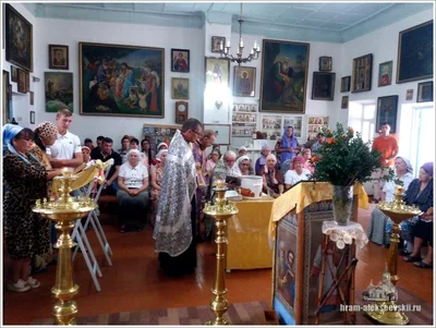 В Георгиевском храме г. Самарканда, состоялось Таинство Соборования
