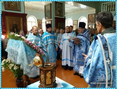 Престольный праздник в храме Покрова Пресвятой Богородицы