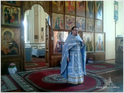 Праздник Благовещения в нашем храме