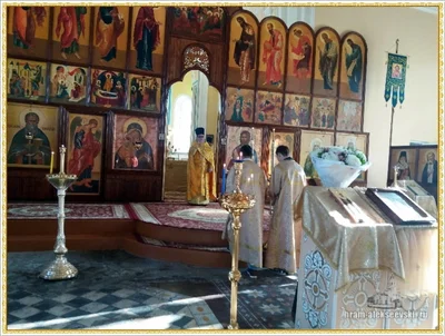 Престольный праздник в храме святителя Алексия, митрополита Московского и всея России чудотворца