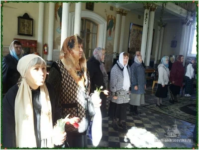 Вход Господень во Иерусалим-праздник в Свято – Алексиевском соборе