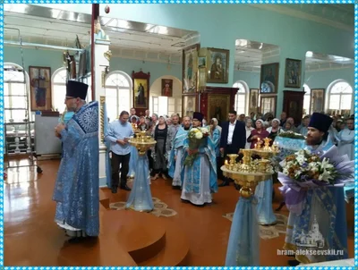 Престольный праздник в храме Покрова Пресвятой Богородицы