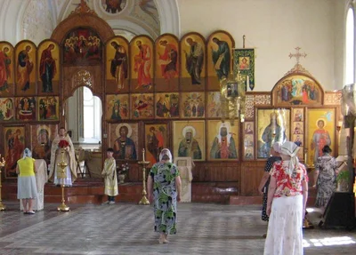 Божественная литургия в Свято Алексиевском соборе 7 июля 2015 года