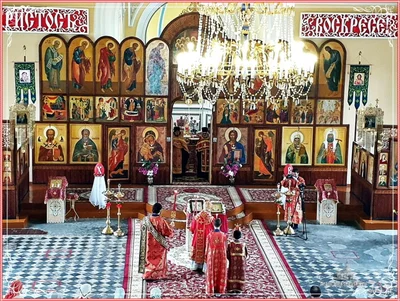 Архипастырский пасхальный визит в Свято — Алексиевский собор