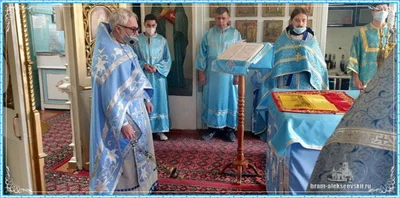 Престольный праздник в Покровском храме г. Самарканда (2020)