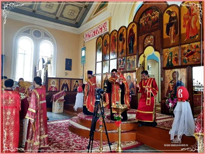 Архипастырский пасхальный визит в Свято — Алексиевский собор