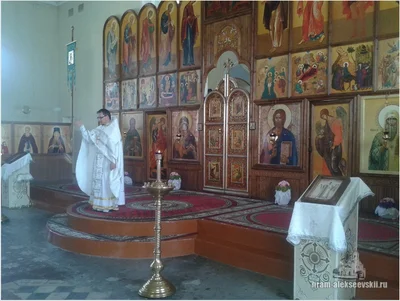В Свято-Алексиевском соборе – отметили праздник Вознесения Господня