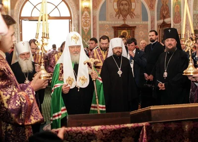 Предстоятель Русской Православной Церкви посетил Свято-Троицкий Никольский женский монастырь