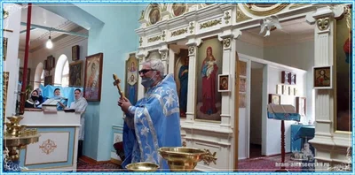Престольный праздник в Покровском храме г. Самарканда (2020)