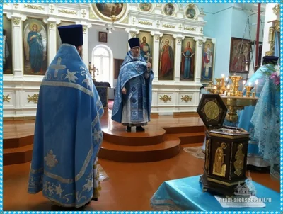 Престольный праздник в храме Покрова Пресвятой Богородицы