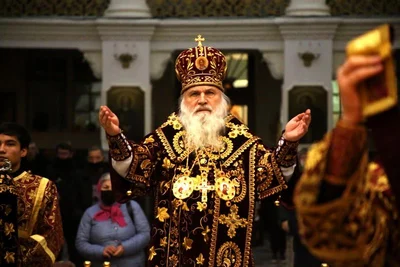 Новогодняя ночь в главном храме епархии