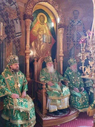 В день преставления преподобного Сергия Радонежского митрополит Ташкентский и Узбекистанский Викентий совершил Литургию в храме преподобного Иоанна Лествичника Московской духовной семинарии Троице-Сергиевой лавры