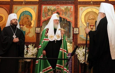 Предстоятель Русской Православной Церкви посетил Свято-Троицкий Никольский женский монастырь