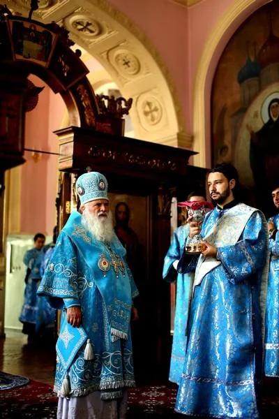 Собор Успения Пресвятой Богородицы города Ташкента отметил свой престольный праздник