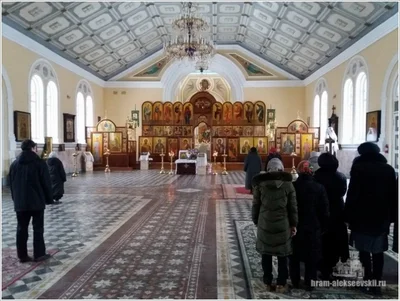 Божественная Литургия в праздник Сретения Господня