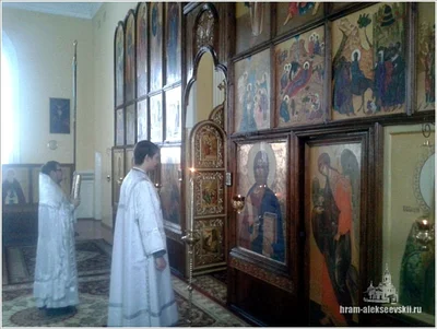Божественная Литургия в праздник Сретения Господня