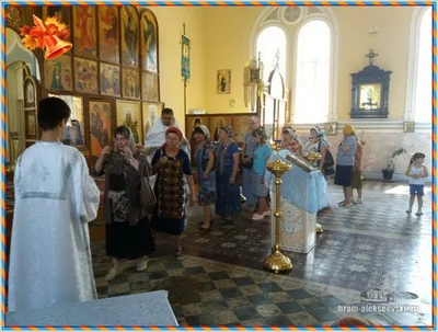 В нашем храме прошел молебен на начало учебного года