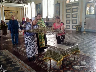 Праздничная служба на Вербное Воскресенье