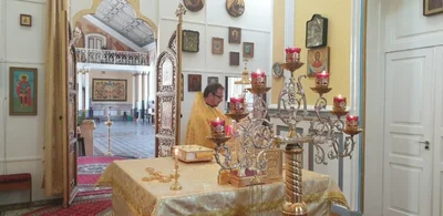 Празднование памяти Святого Великомученика и целителя Пантелеймона
