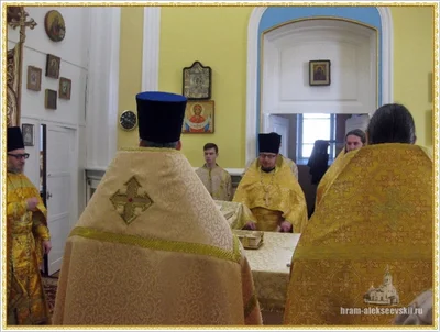 Престольный праздник в храме святителя Алексия, митрополита Московского и всея России чудотворца