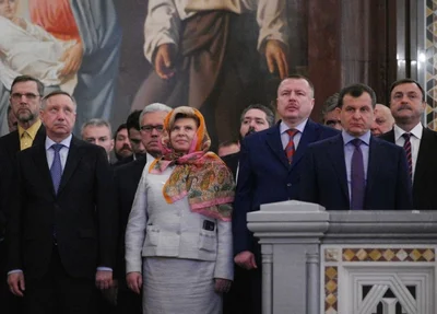 В день рождения Святейшего Патриарха Кирилла митрополит Викентий сослужил Божественную литургию в Храме Христа Спасителя