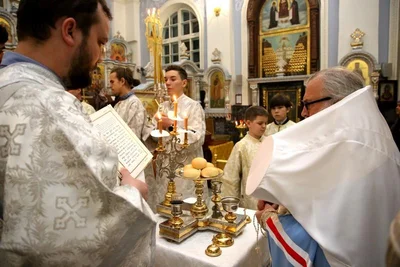 В праздник Крещения Господня митрополит Викентий совершил Литургию в кафедральном соборе города Ташкента