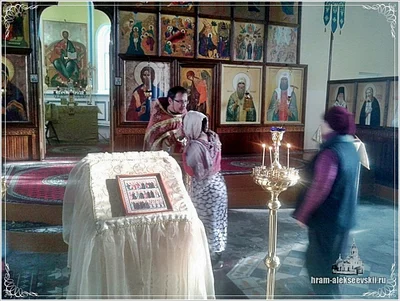 Божественная Литургия в день памяти святой великомученицы Варвары